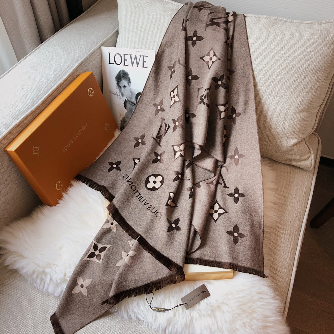 L Premium Tencel Cotton Jacquard Scarf mysite