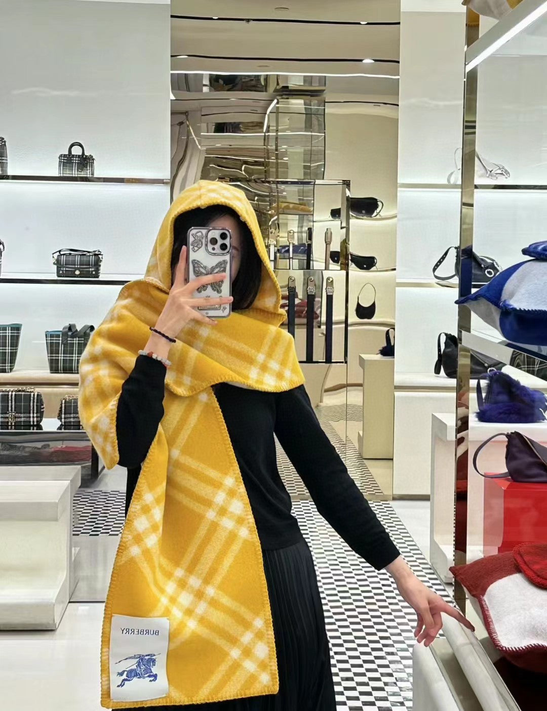 Multifunctional 100% cashmere scarf mysite
