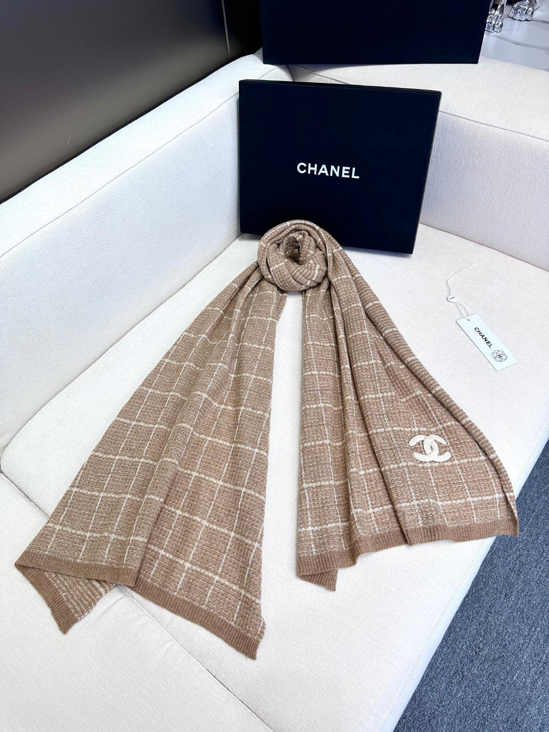 Fashion shiny plaid striped scarf mysite