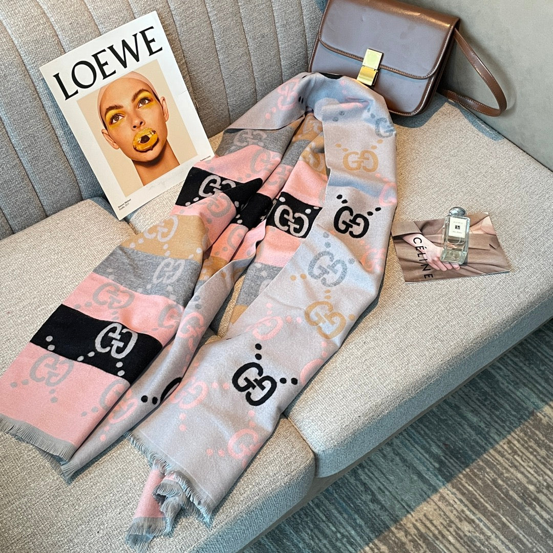 Double Faced Cashmere Skin-Friendly Scarf Shawl mysite