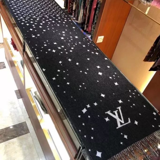 Monogram Galaxy Star Tassel Scarf mysite