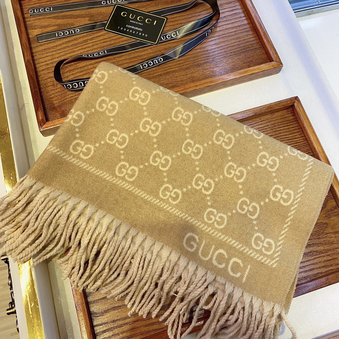 All-match Jacquard Fringed Scarf mysite