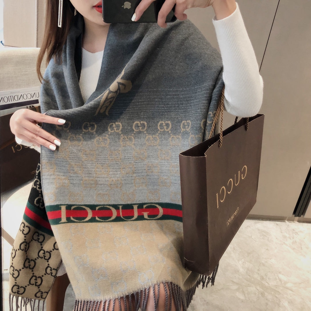 6 Colors Classic Bee Pattern Scarf mysite