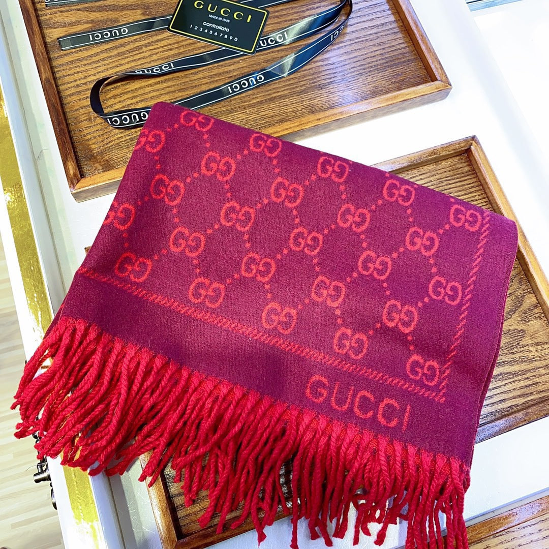 All-match Jacquard Fringed Scarf mysite