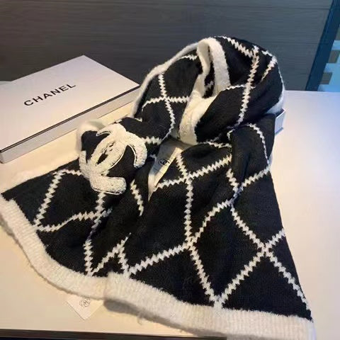 Temperament Rhombic Cashmere Scarf Shawl mysite