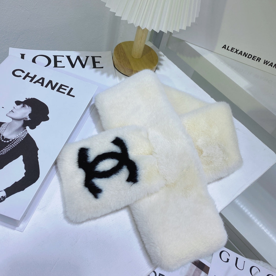 Mink Plush All-match Scarf mysite