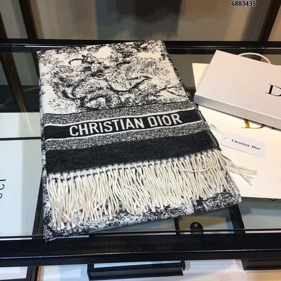 Fashion Ink Element Fringed Cashmere Scarf Shawl mysite
