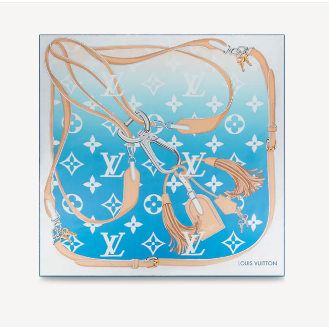 Classic Monogram Gradient Silk Scarf mysite