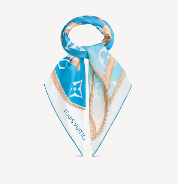 Classic Monogram Gradient Silk Scarf mysite