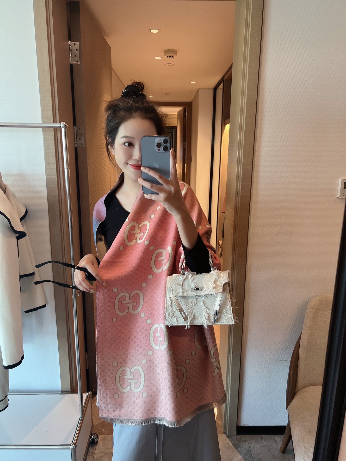 Individual Gradient Cashmere Scarf Shawl mysite