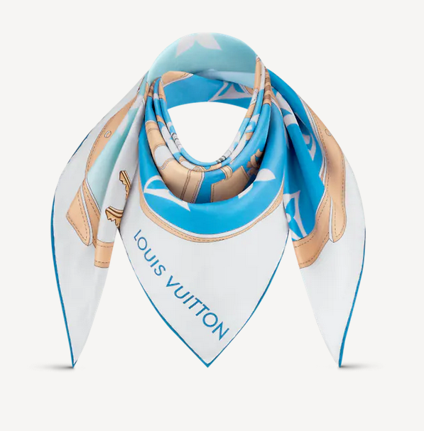 Classic Monogram Gradient Silk Scarf mysite