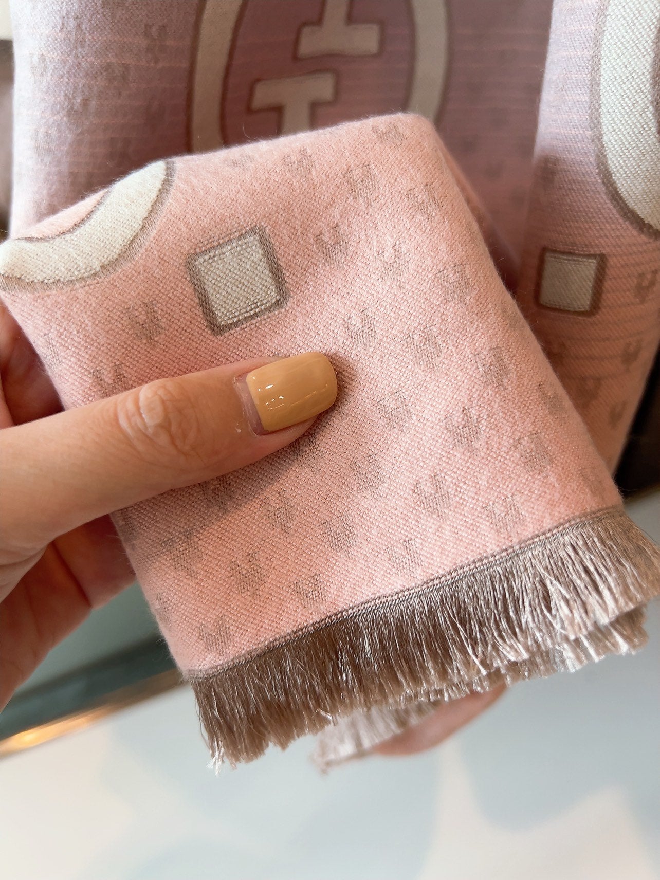 Individual Gradient Cashmere Scarf Shawl mysite