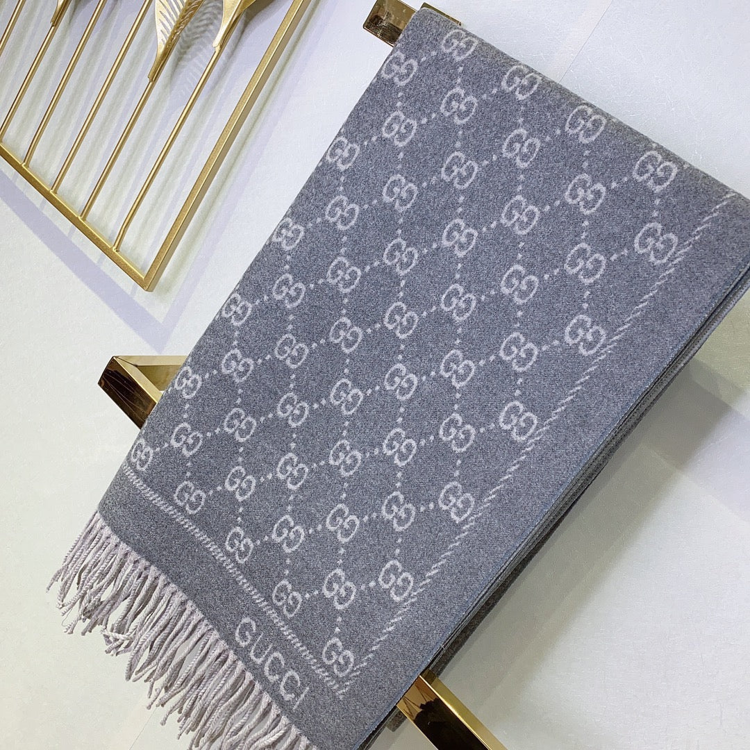 All-match Jacquard Fringed Scarf mysite