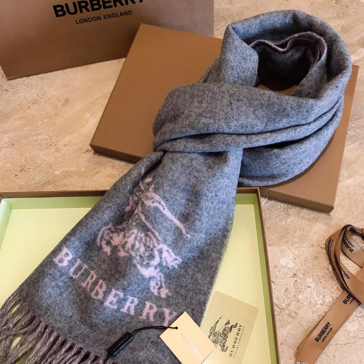 Simple Solid Monogram Fringed Wool Scarf mysite