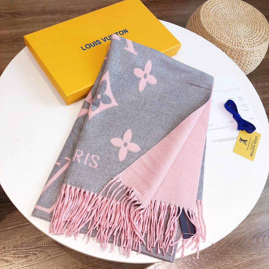 6-color Four-leaf Clover Rabbit Cashmere Shawl Scarf mysite