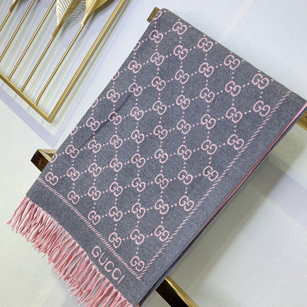 All-match Jacquard Fringed Scarf mysite