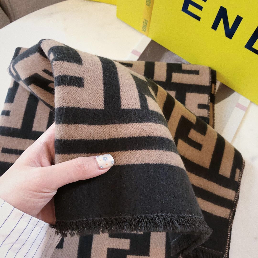FF Reversible Cashmere Scarf Shawl mysite