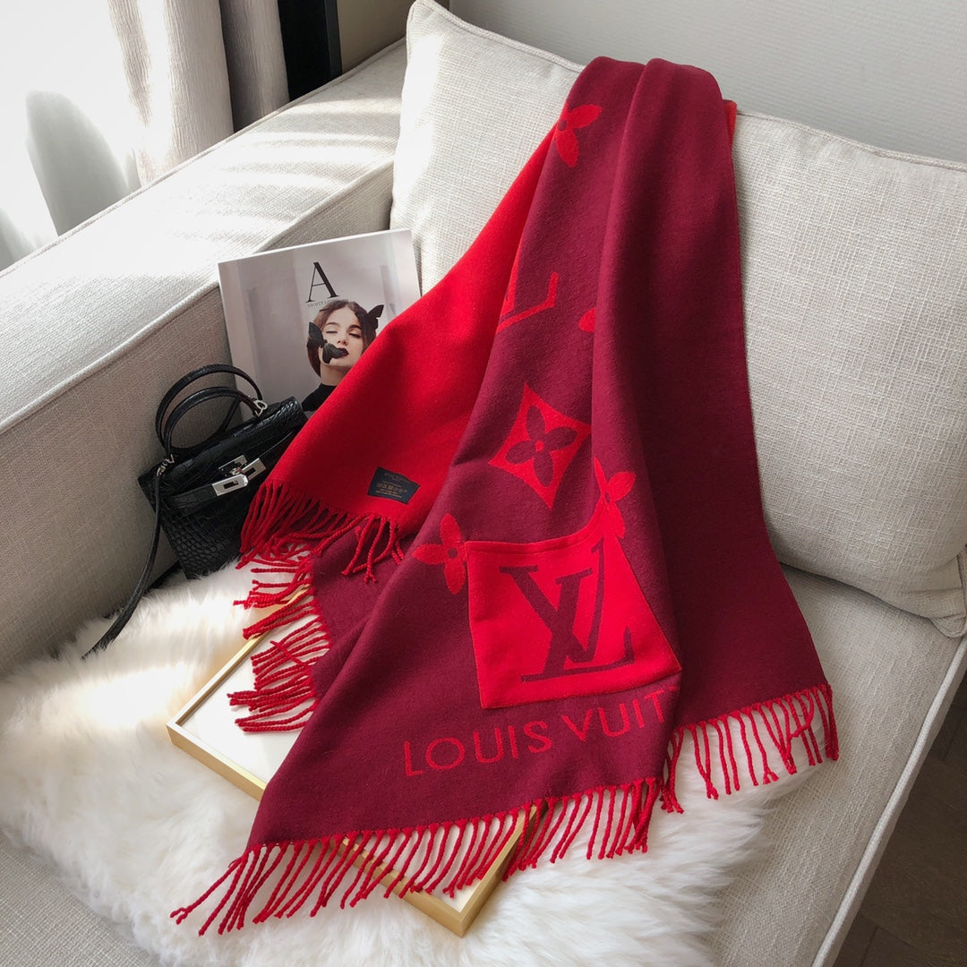 Double-sided Jacquard Pocket Scarf mysite