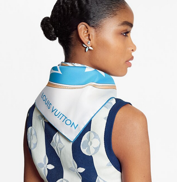 Classic Monogram Gradient Silk Scarf mysite