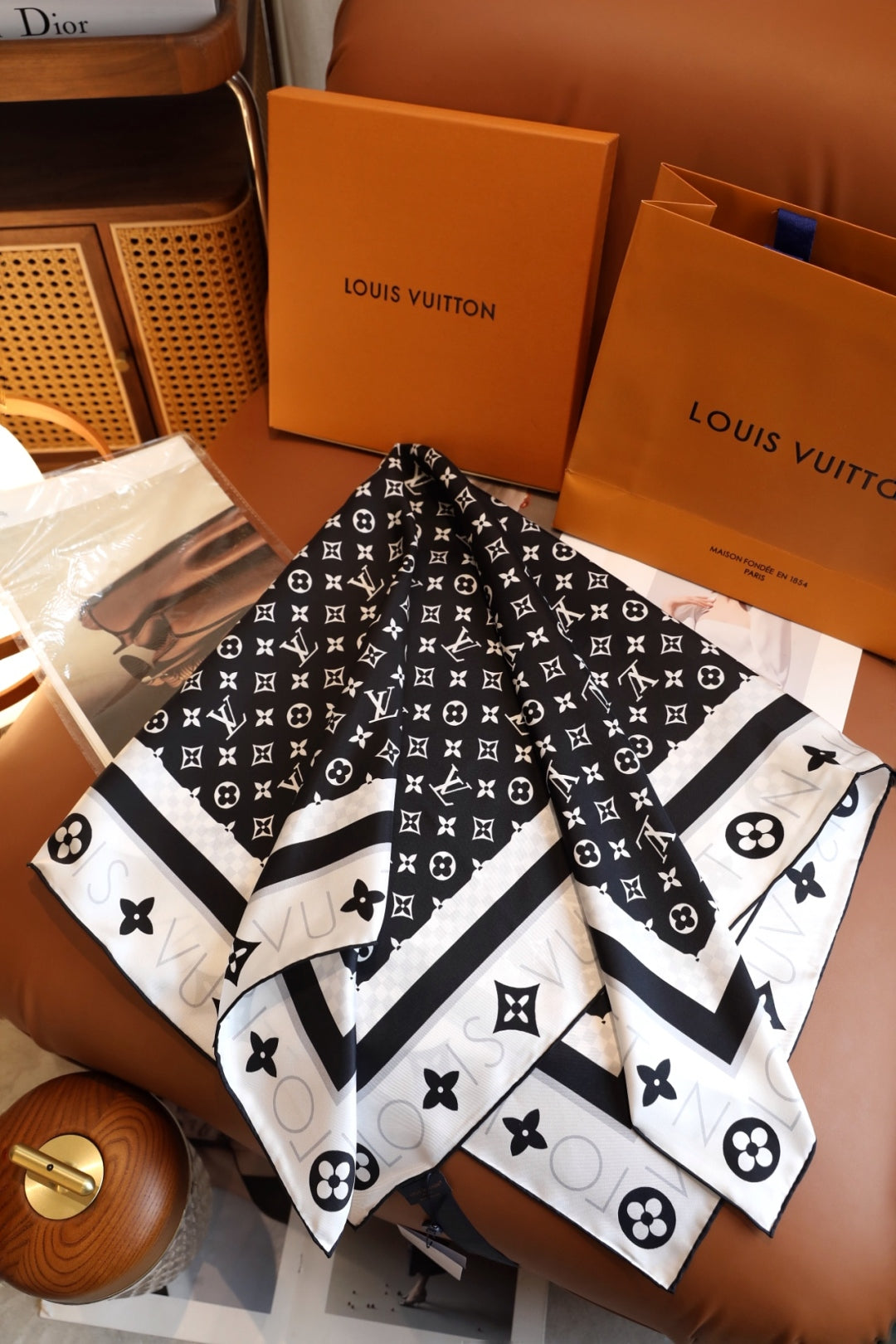 New Spring Silk Square Scarf mysite