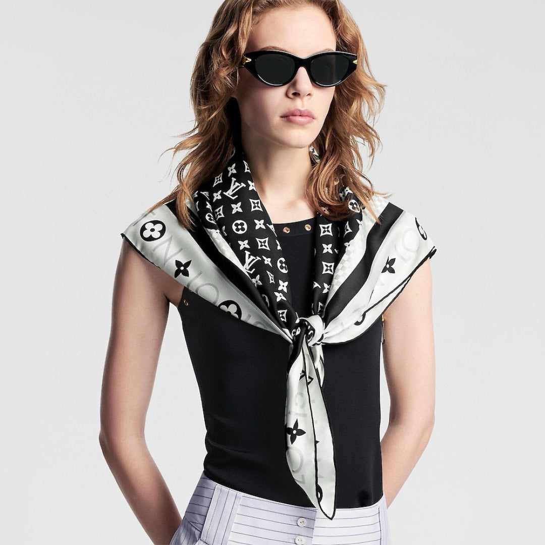 New Spring Silk Square Scarf mysite