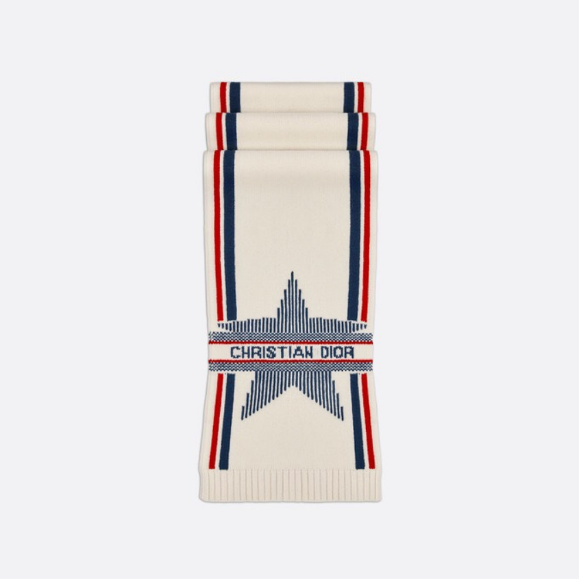 Lucky Star Series Jacquard Knit Scarf mysite