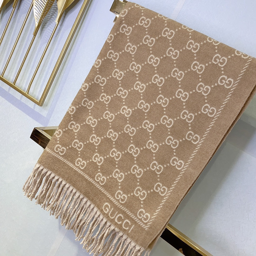 All-match Jacquard Fringed Scarf mysite
