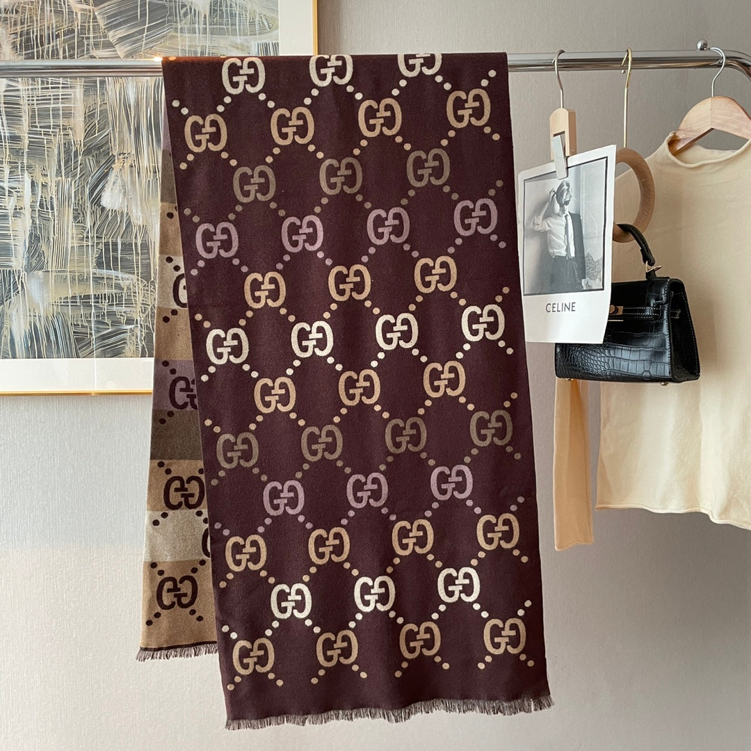 Double Faced Cashmere Skin-Friendly Scarf Shawl mysite