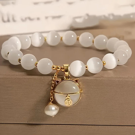 1pc Delicate Opal Beads Bracelet-Fashion Design with Delicate-Shaped