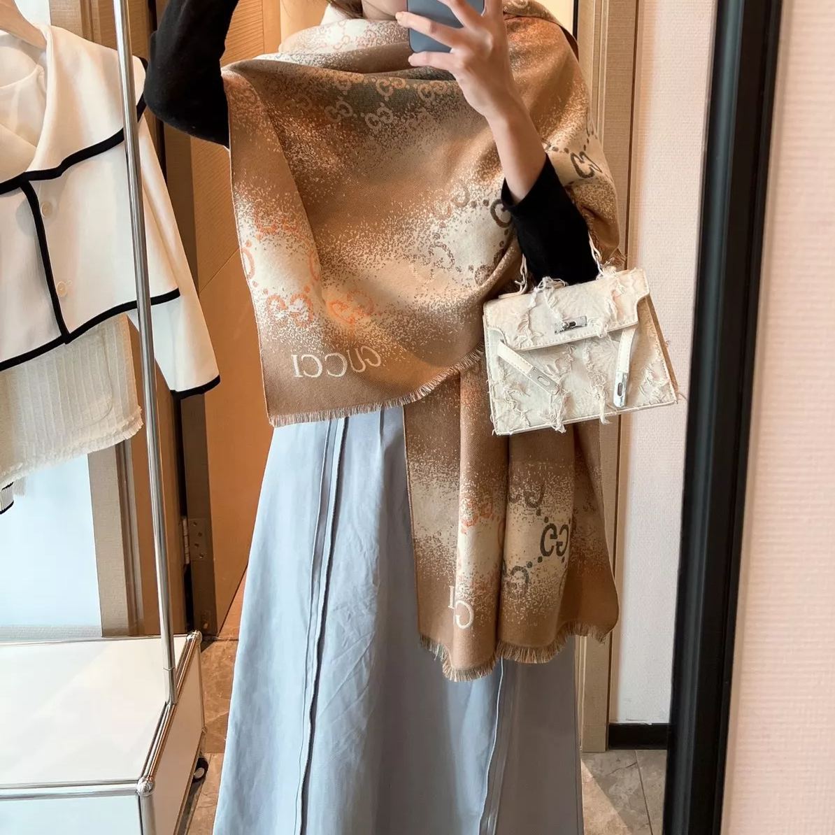 Individuality  Ombre Cashmere Scarf mysite