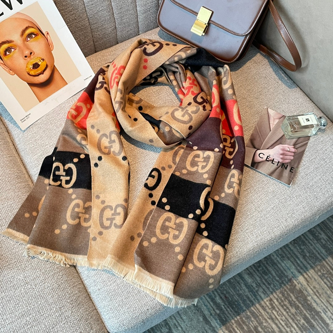 Double Faced Cashmere Skin-Friendly Scarf Shawl mysite