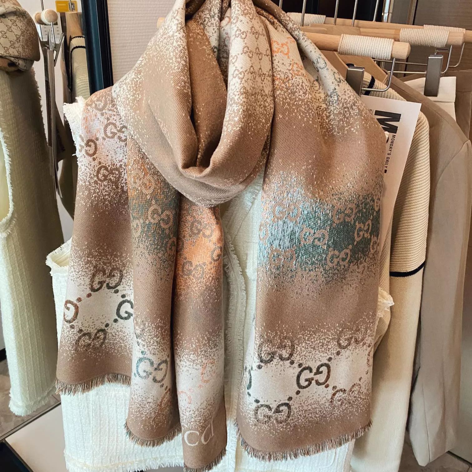 Individuality  Ombre Cashmere Scarf mysite