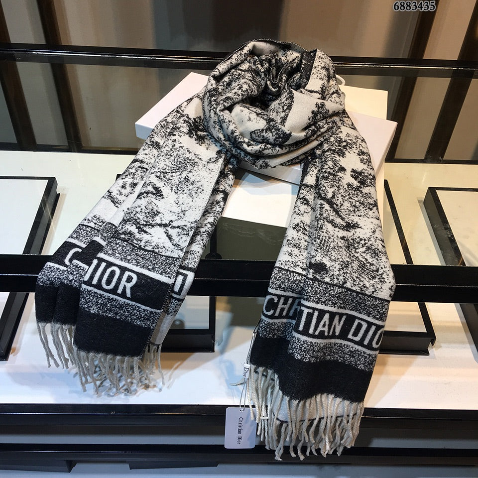 Fashion Ink Element Fringed Cashmere Scarf Shawl mysite