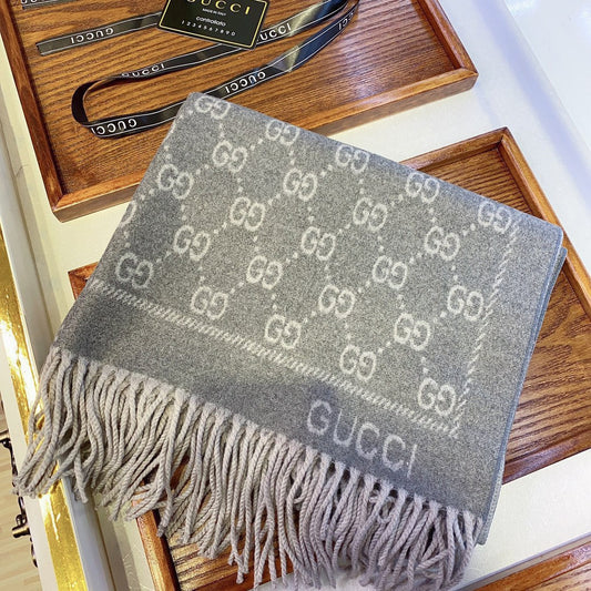 All-match Jacquard Fringed Scarf mysite