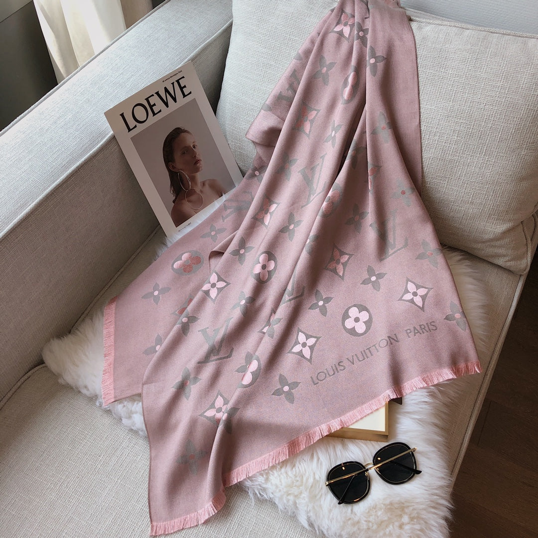 L Premium Tencel Cotton Jacquard Scarf mysite
