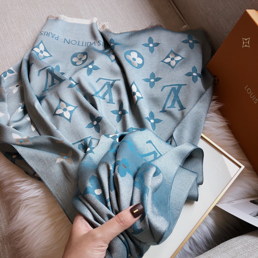 L Premium Tencel Cotton Jacquard Scarf mysite