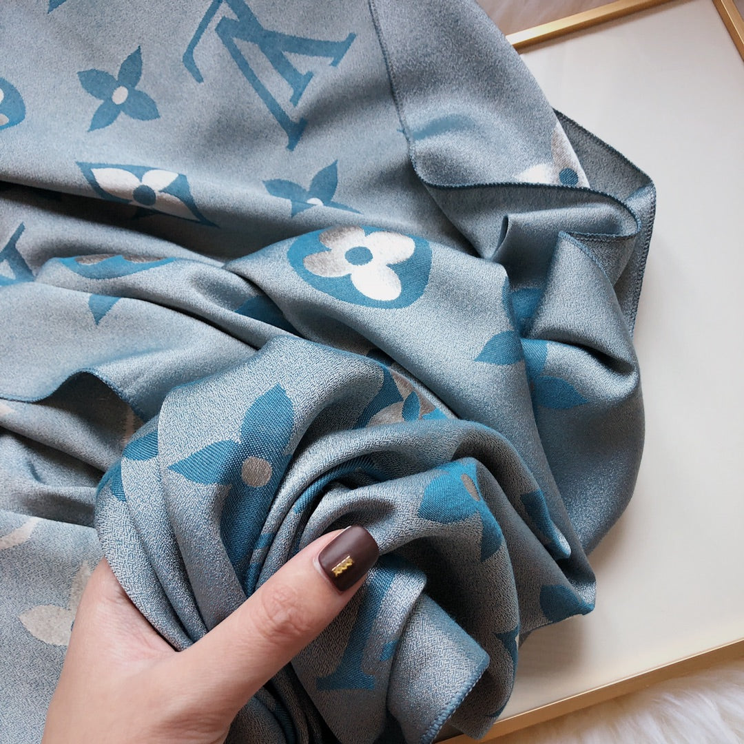 L Premium Tencel Cotton Jacquard Scarf mysite