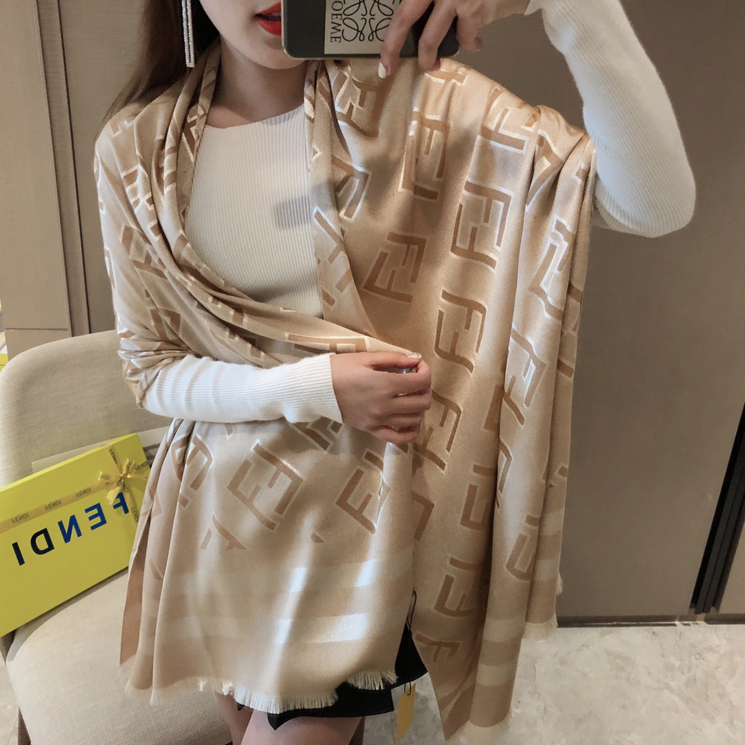 2024 Premium Tencel Cotton Jacquard Scarf mysite