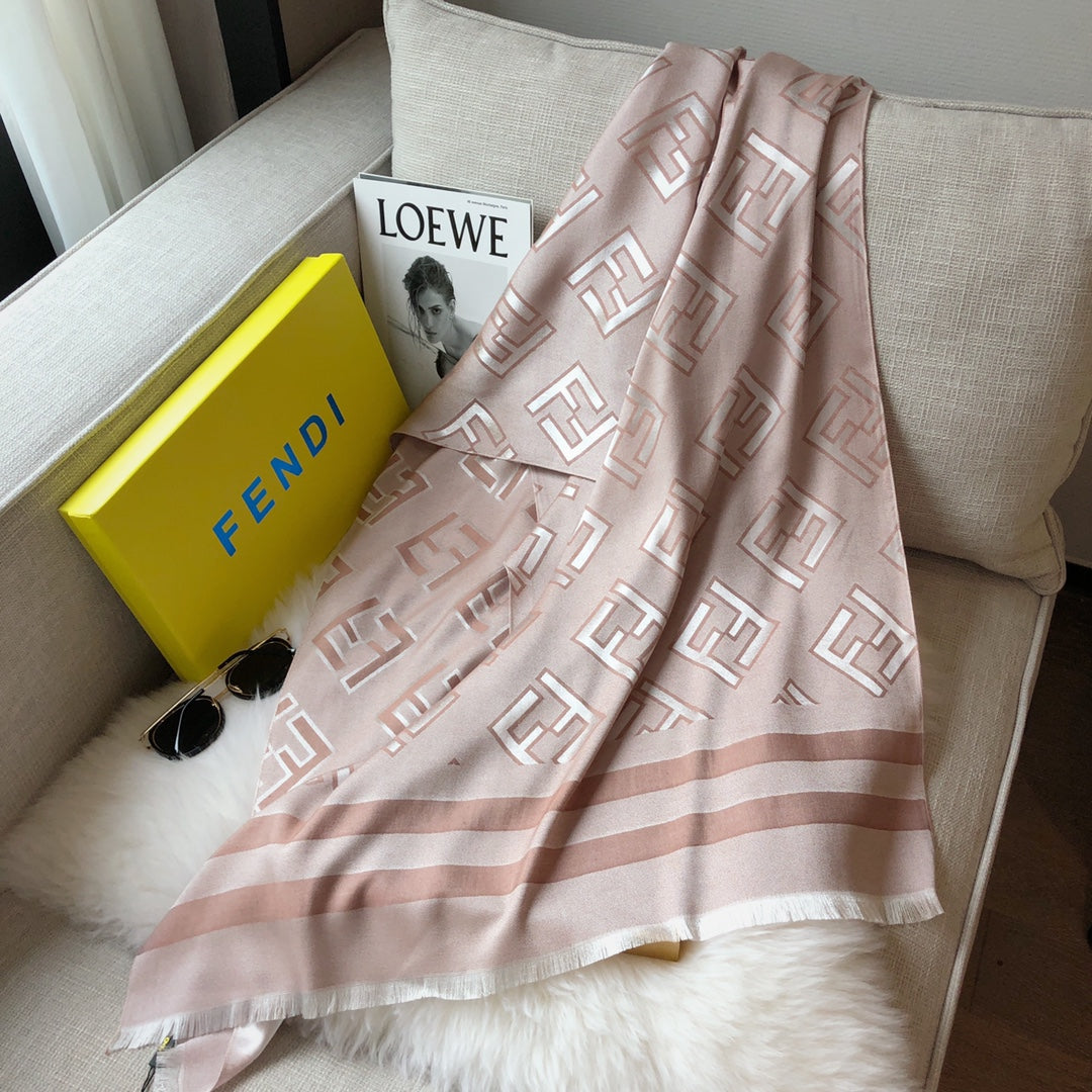 2024 Premium Tencel Cotton Jacquard Scarf mysite