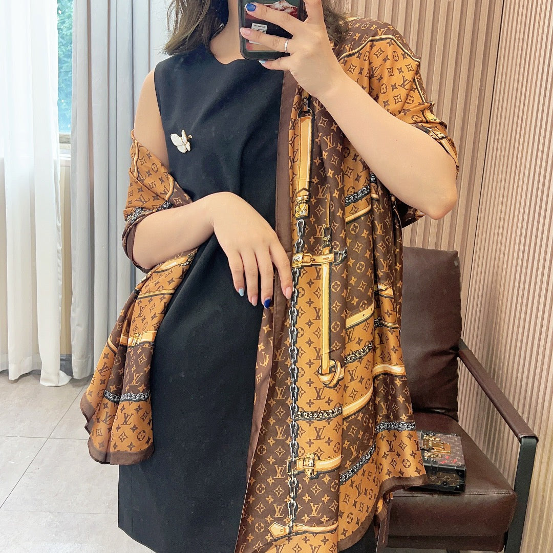 Lightweight silk shawl mysite