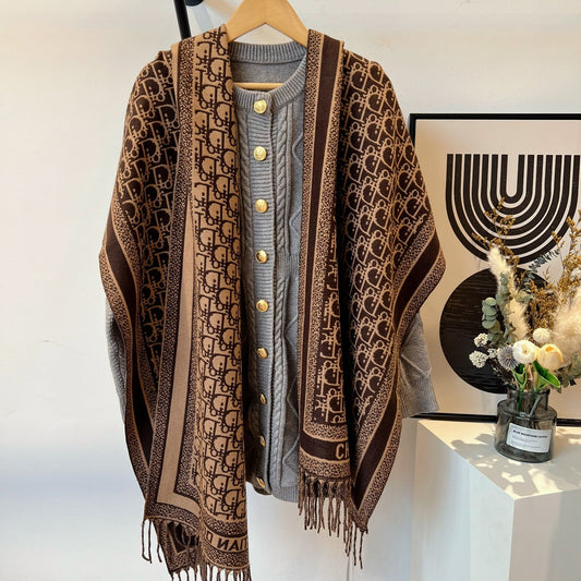 Fashionable tassel 100% cashmere scarf mysite