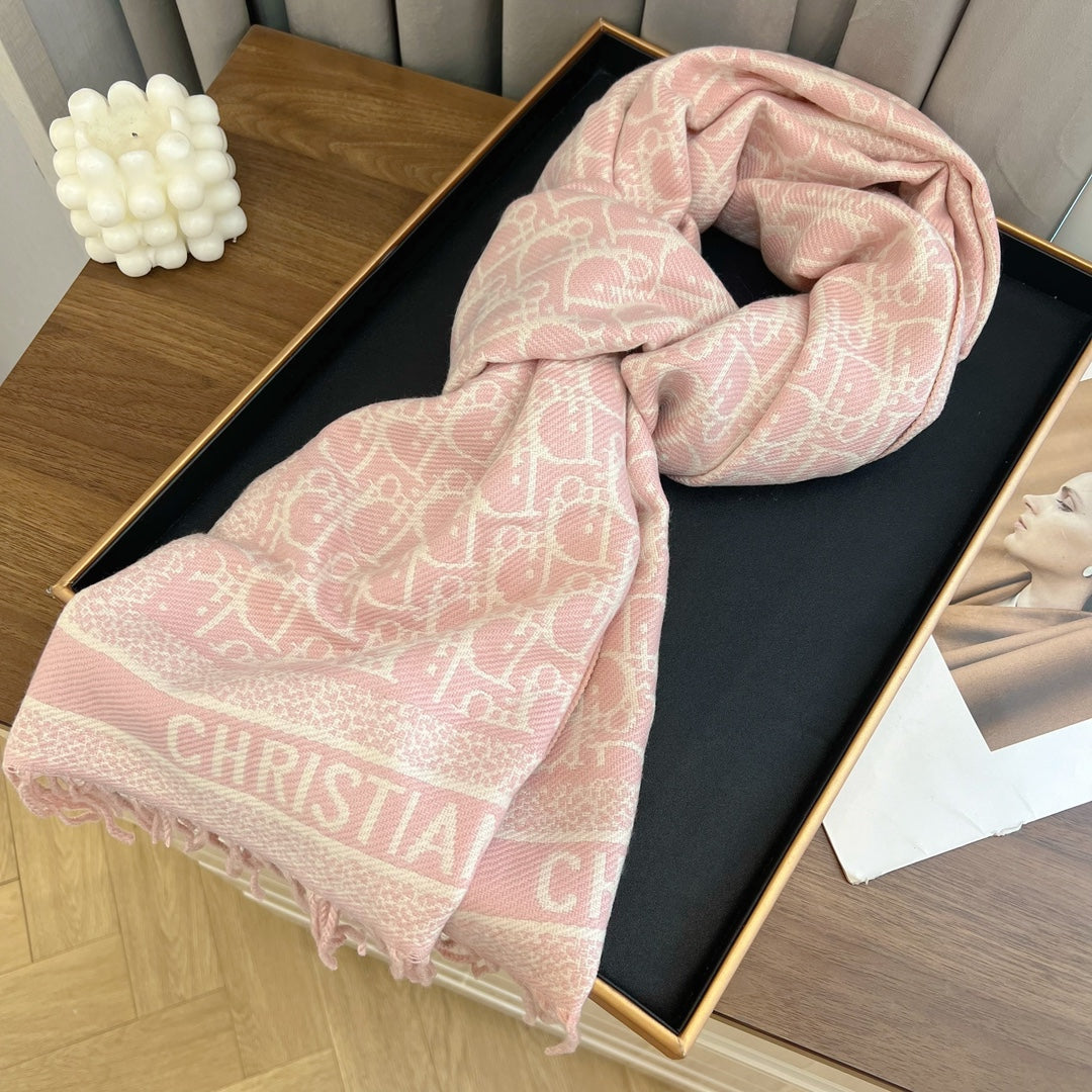 Fashionable tassel 100% cashmere scarf mysite