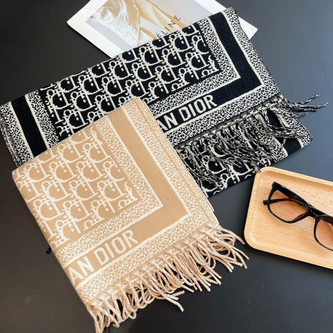 Fashionable tassel 100% cashmere scarf mysite