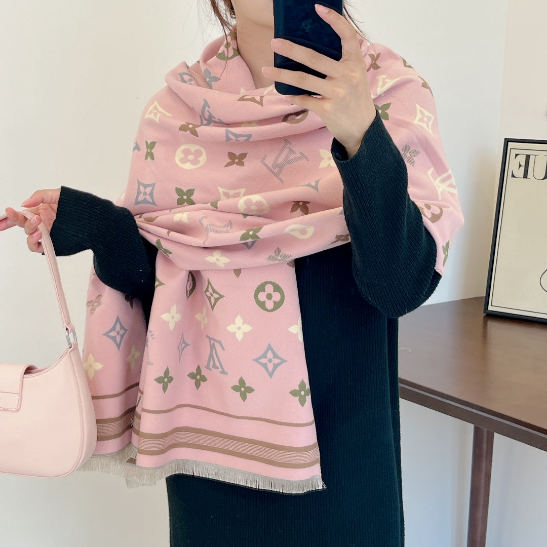 Thin Cashmere Knitted Shawl-Scarf mysite