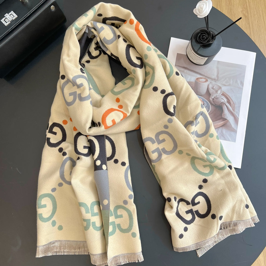 Thin Cashmere G Knitted Shawl-Scarf mysite