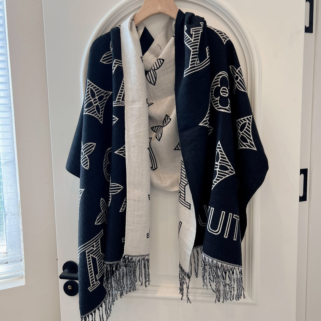 Fringed 100% cashmere shawl scarf mysite