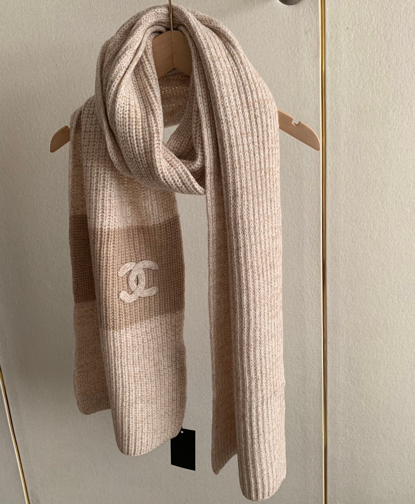 Knitted 100% cashmere scarf mysite