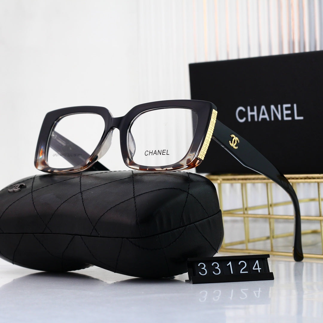 Square Thick Frame Fashion Glasses mysite