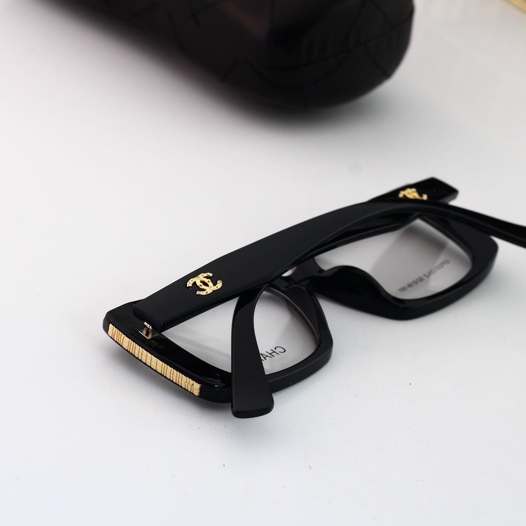 Square Thick Frame Fashion Glasses mysite