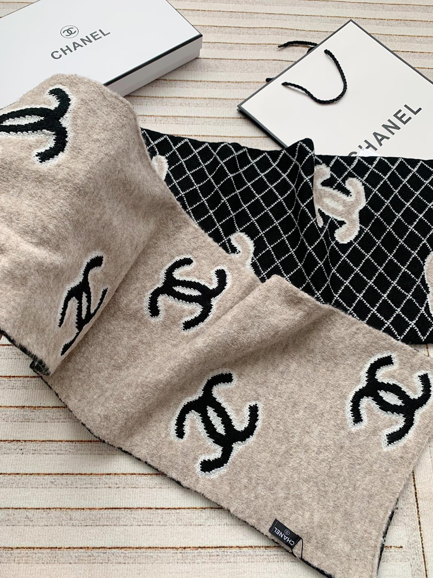 Classic Argyle double-sided scarf mysite